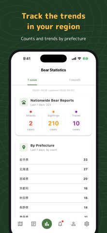Kuma Map: Bear Sighting Alerts Screenshot 6 of 6