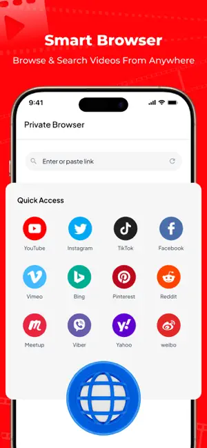 All Video Downloader~ HD Saver iPhone screenshot 4