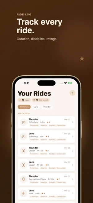 Horse Care & Ride Log - Gait screenshot 3