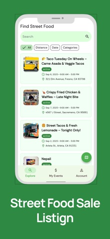 Find Street Food screenshot