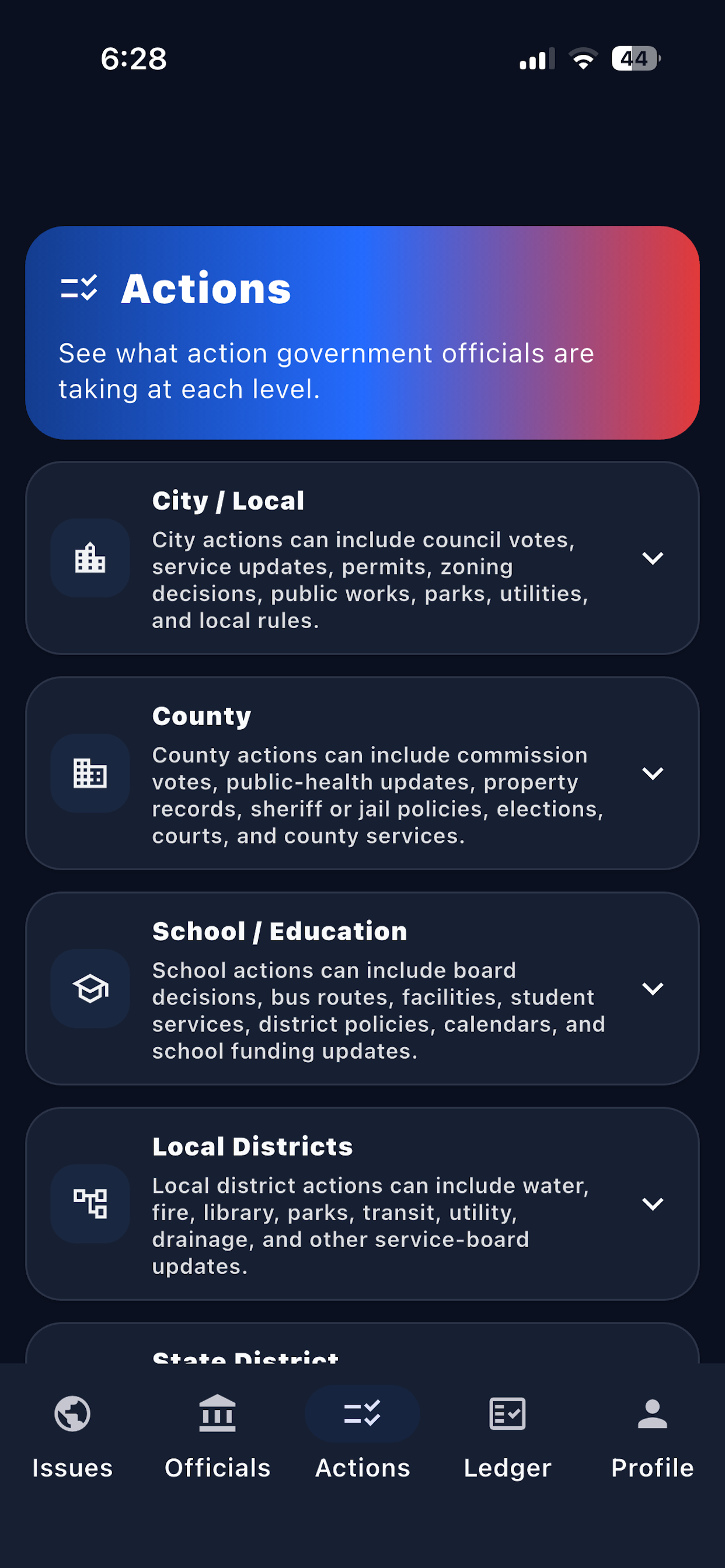 Politick Civic Service screenshot 9