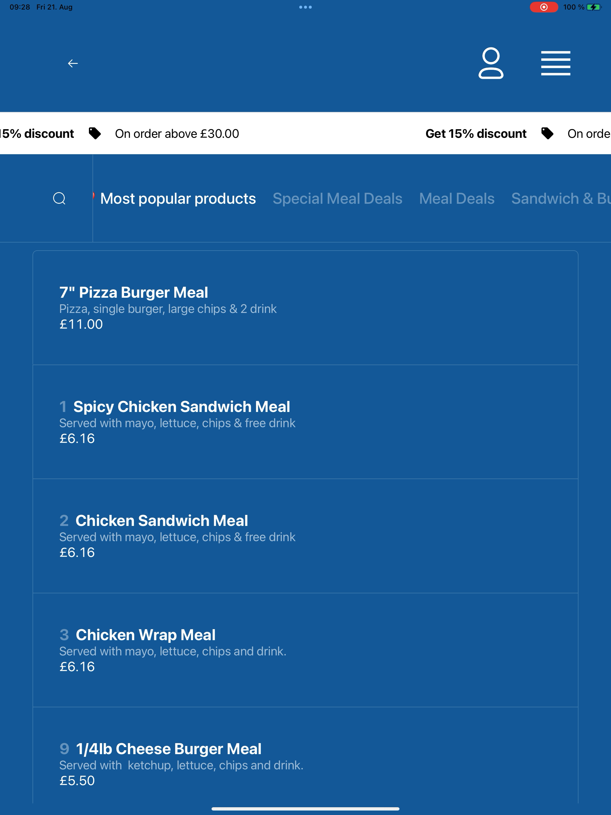 Orlando's Fried Chicken screenshot 9