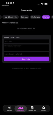 Feedr: Live Audience Comments Screenshot 4 of 7
