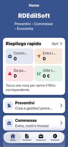Preventivi Edili RDSoft Screenshot 1 of 3