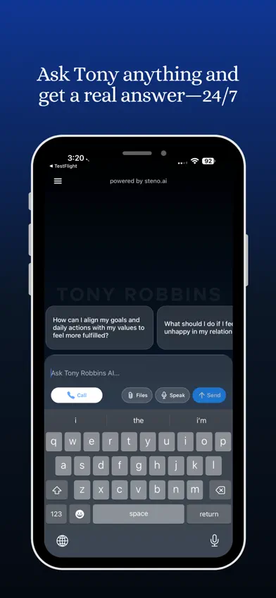 Tony Robbins screenshot 1