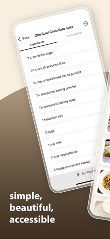 Cookie Voice Recipes Screenshot 5 of 6