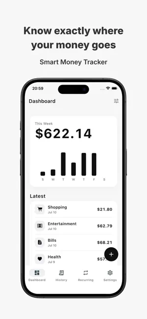 SpendMo: Expense Tracker screenshot 1