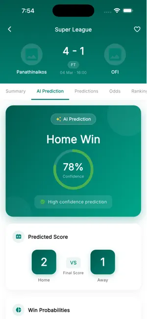 RiBET AI – Footbal Predictions screenshot 3