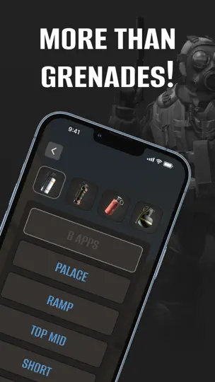 Captura de pantalla de CS Nades: Tactic Guide For CS2 en iPhone 4