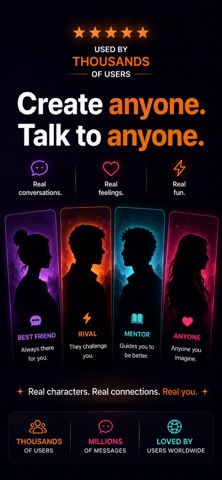 Versus AI: AI Character Chat Screenshot 1 of 6