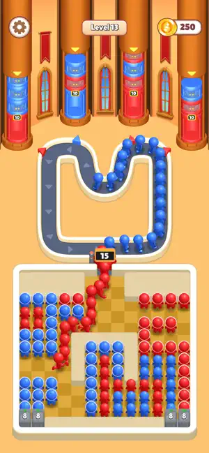 Elevator Sort Puzzle screenshot 4