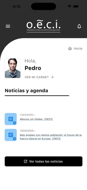 Carnet Digital OECI screenshot 1