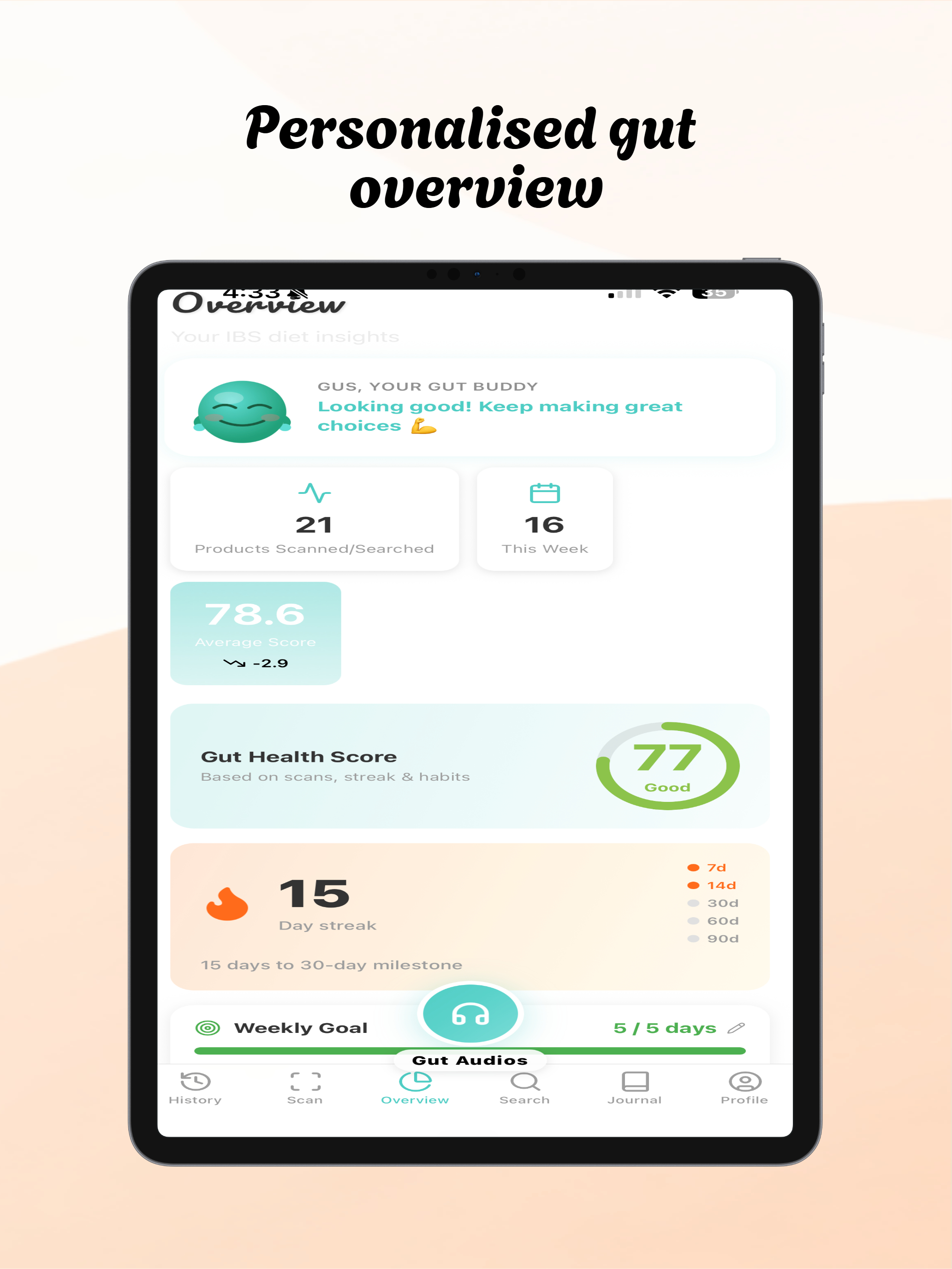 IBS Pal: FODMAP Scanner