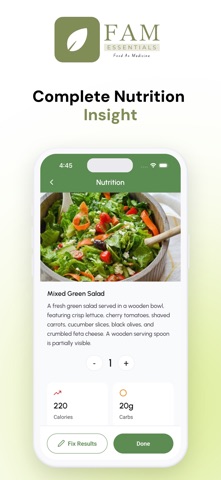 FAM Nutrigenomics screenshot