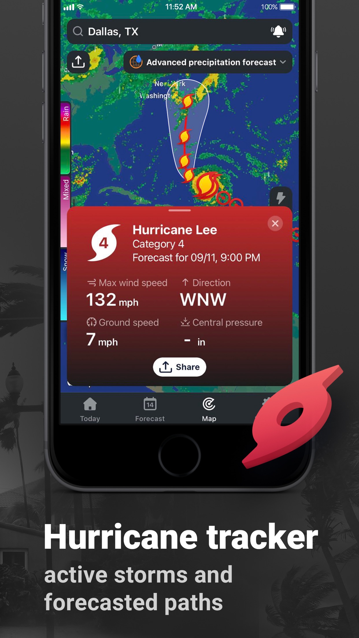 Clime: NOAA Weather Radar Live screenshot 2