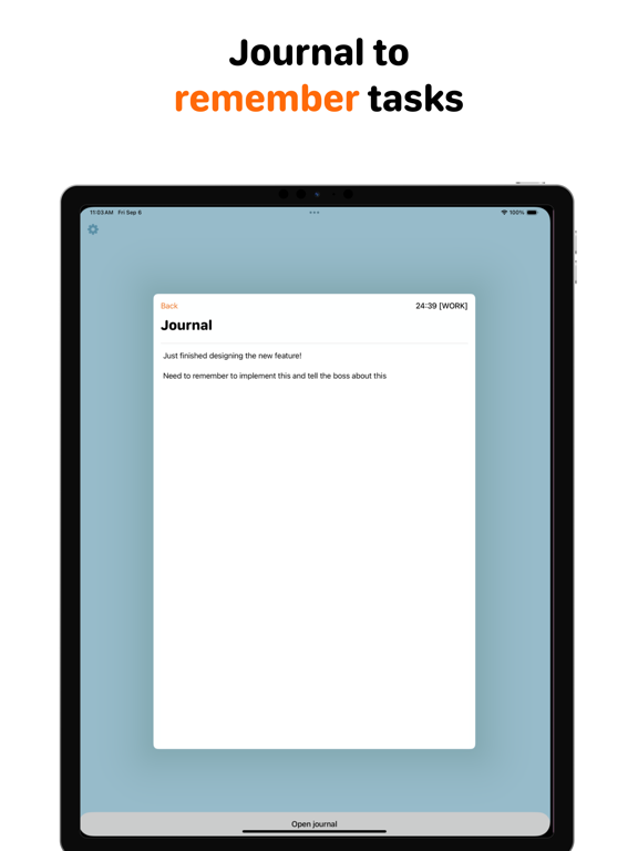 Screenshot #6 pour Focus Duck - Pomodoro Timer