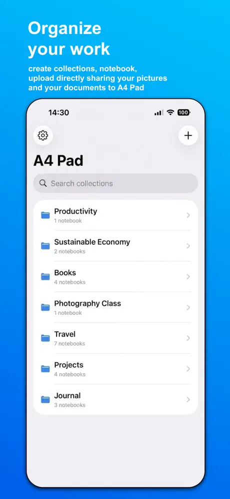 A4Pad A4 文档制作工具应用截图