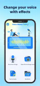 Voice Maker Funny screenshot #1 for iPhone