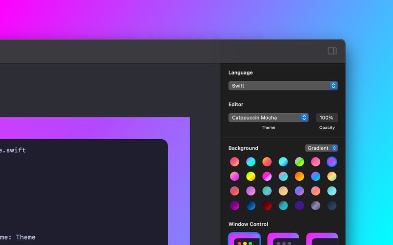 App screenshot
