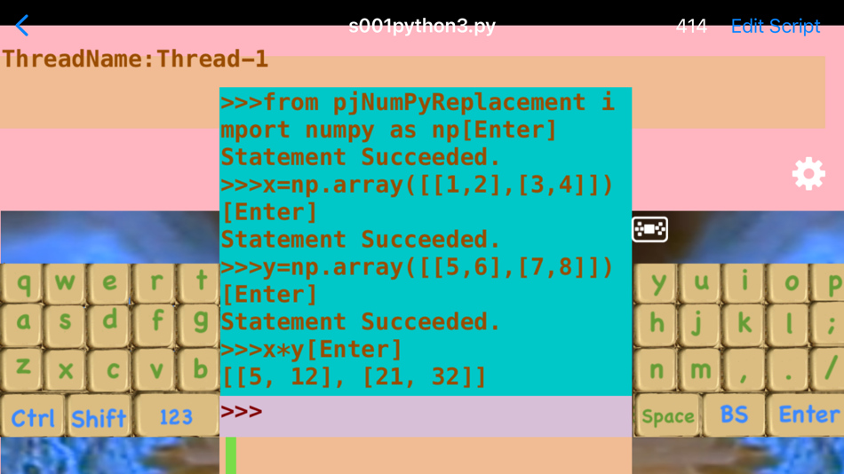 #3. PeterJohnThreeDim (iOS) Ved: Yasushi Obata