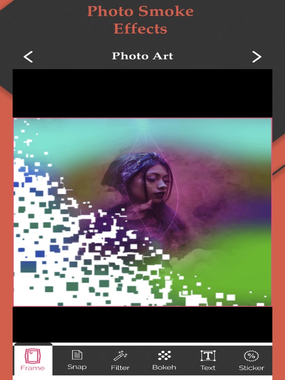 Screenshot #4 pour Photo Art - Smoke Effects