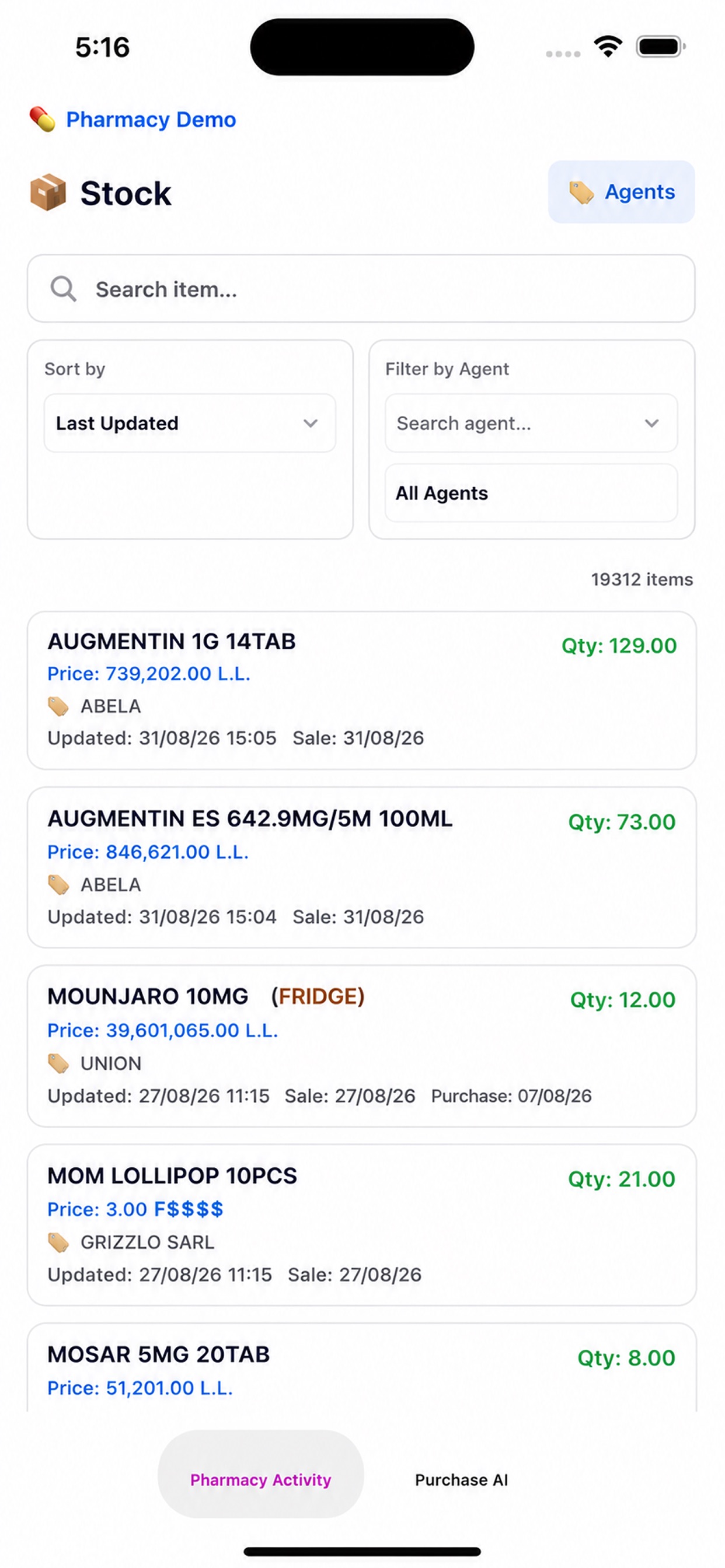 Screenshot 1 of SoftPharm Pulse