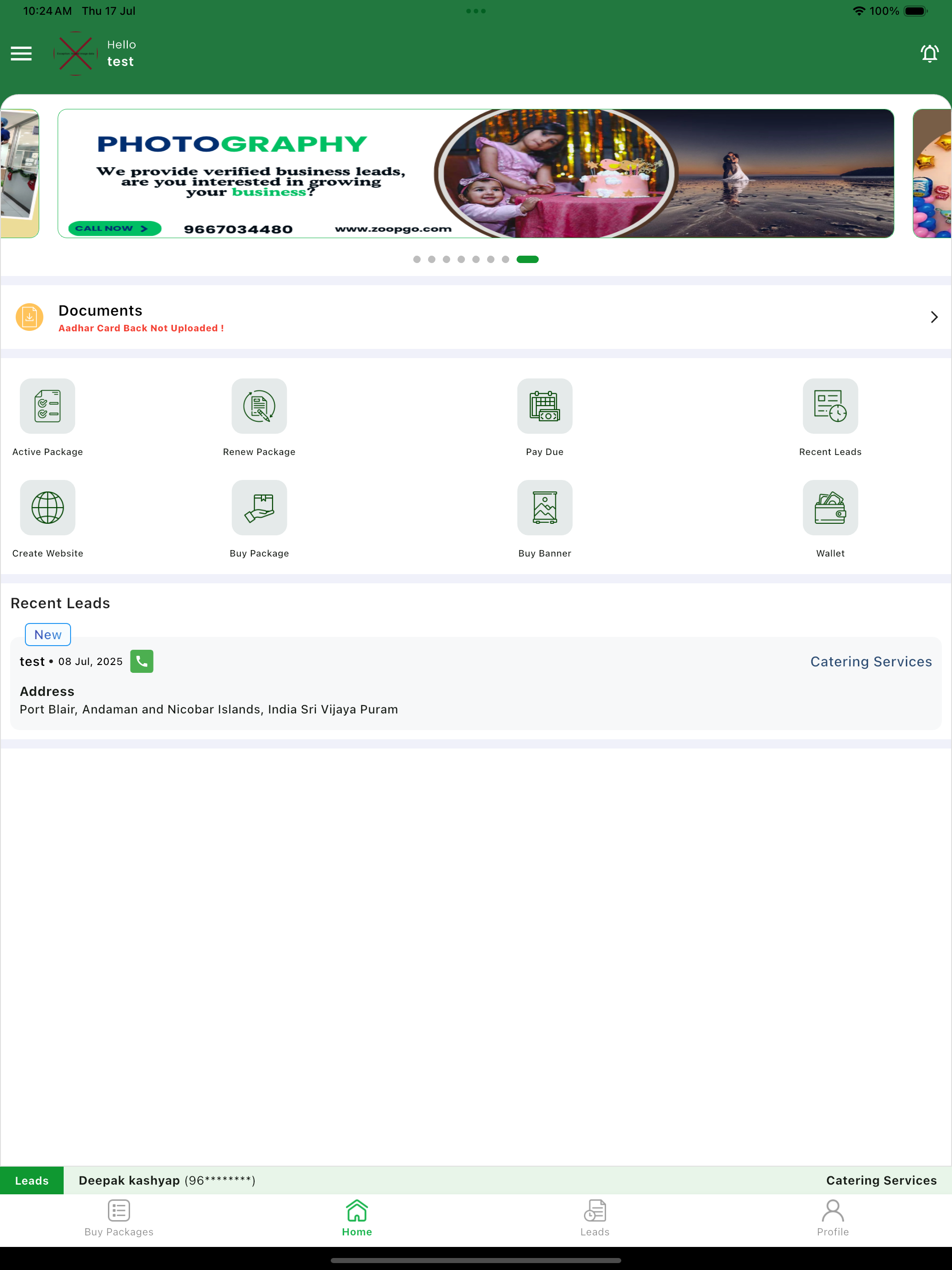 ZoopGo Partner
