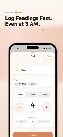 Tottli: Baby & Pumping Tracker screenshot