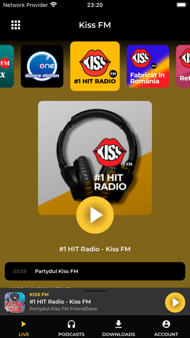 KissFM Romania Screenshot