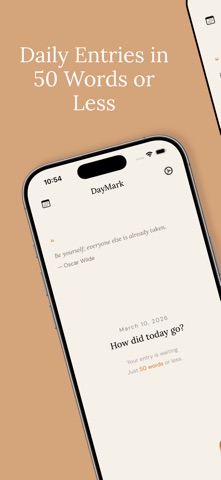 DayMark: Daily Journal Screenshot 1 of 6