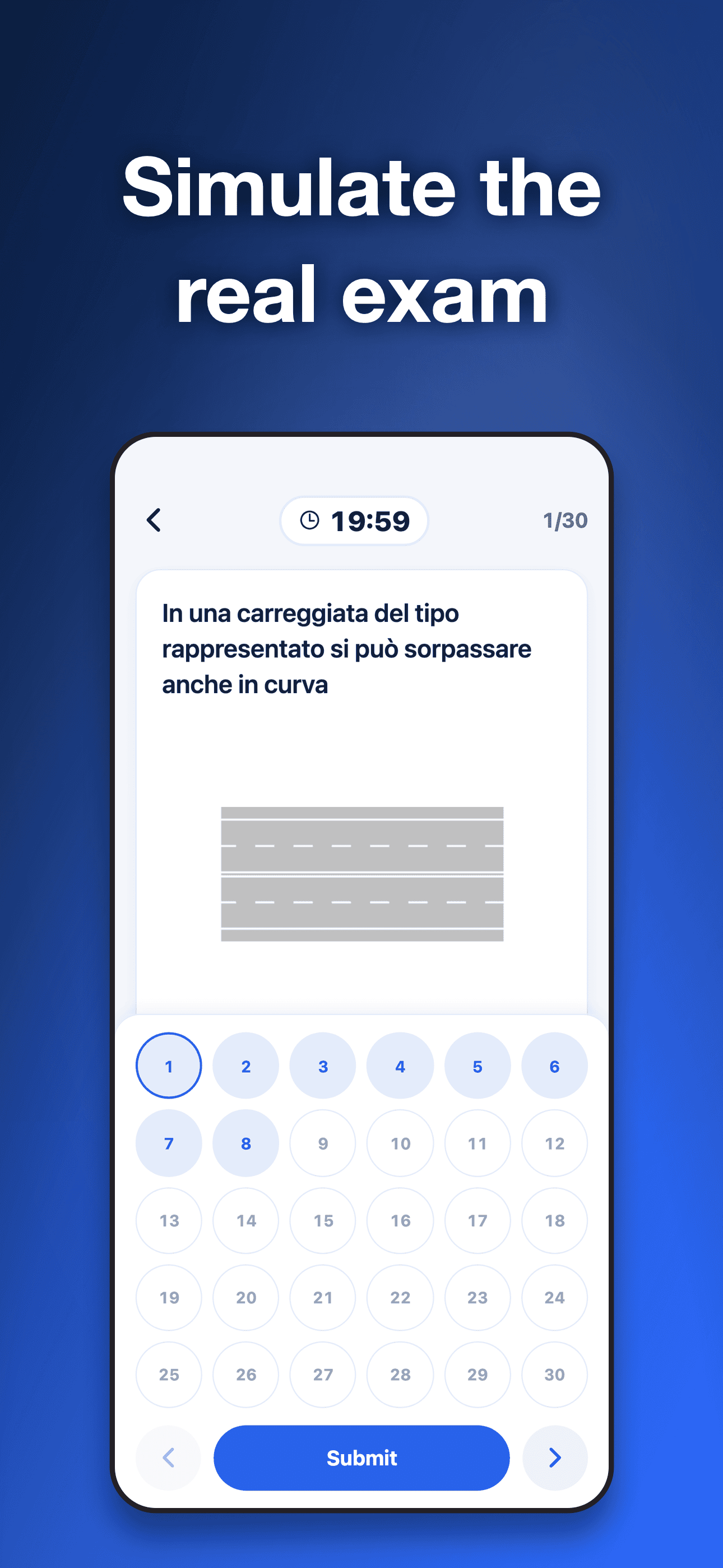 Quiz Patente・Theory Test screenshot 3
