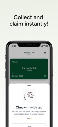 Racquet Club Loyalty screenshot