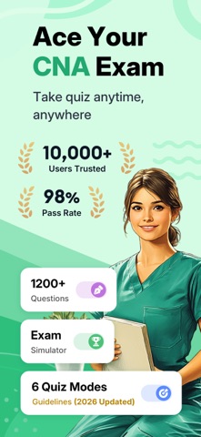 CNA Exam Prep 2026 iPhone screenshot