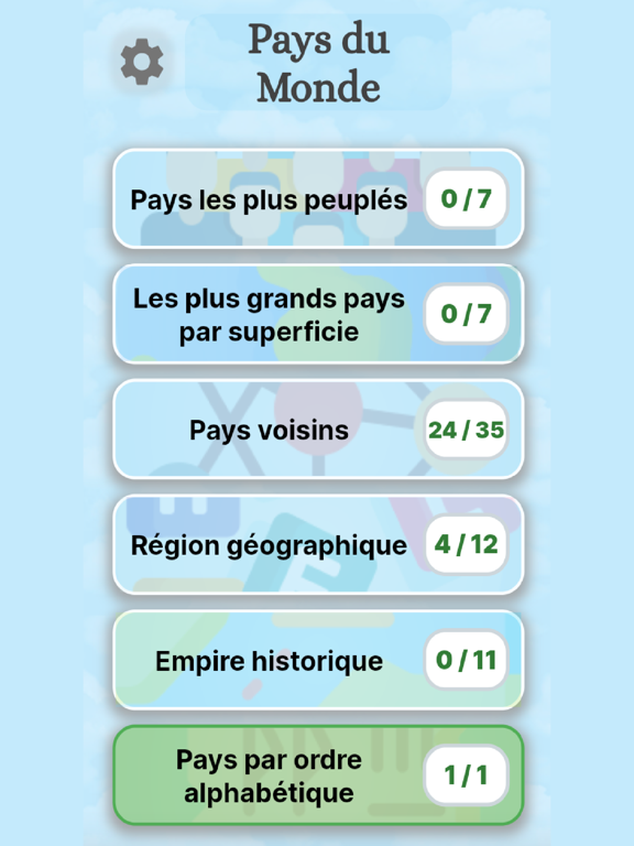 Screenshot #6 pour Pays du monde Pendu