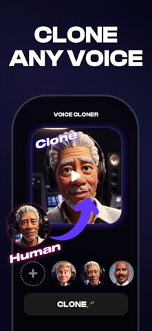AI Voice Changer & Clone Screenshot 3 of 5