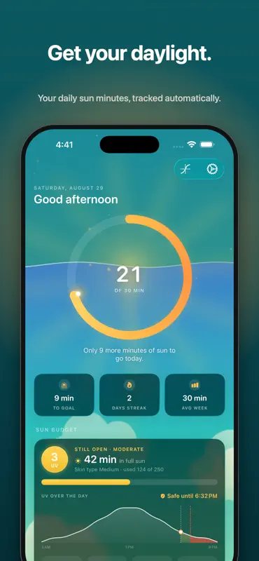 HelloSun - Daylight Tracker screenshot 1 of 4