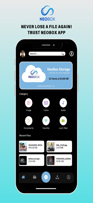 Neobox: Cloud Storage Screenshot 1 of 6