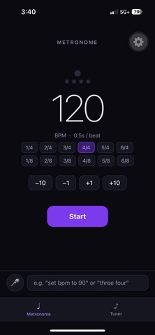 AI Metronome & Tuner Screenshot 1 of 2