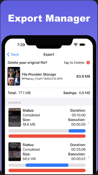 Screenshot #1 pour Video Manager - AI Powered