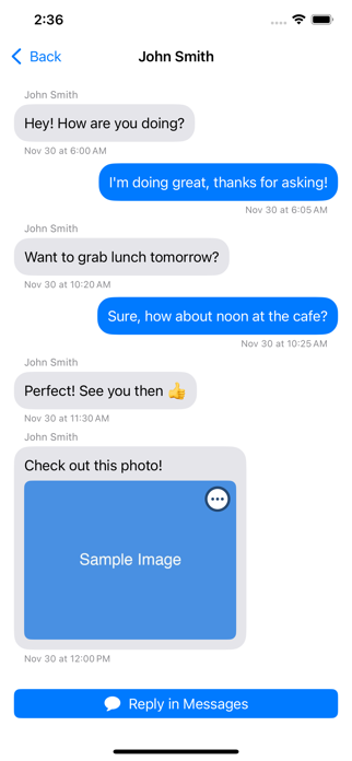 Message Archive Screenshot 3 of 5