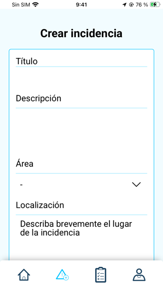 Incidencias Tomares iPhone screenshot 7 - Utilities app