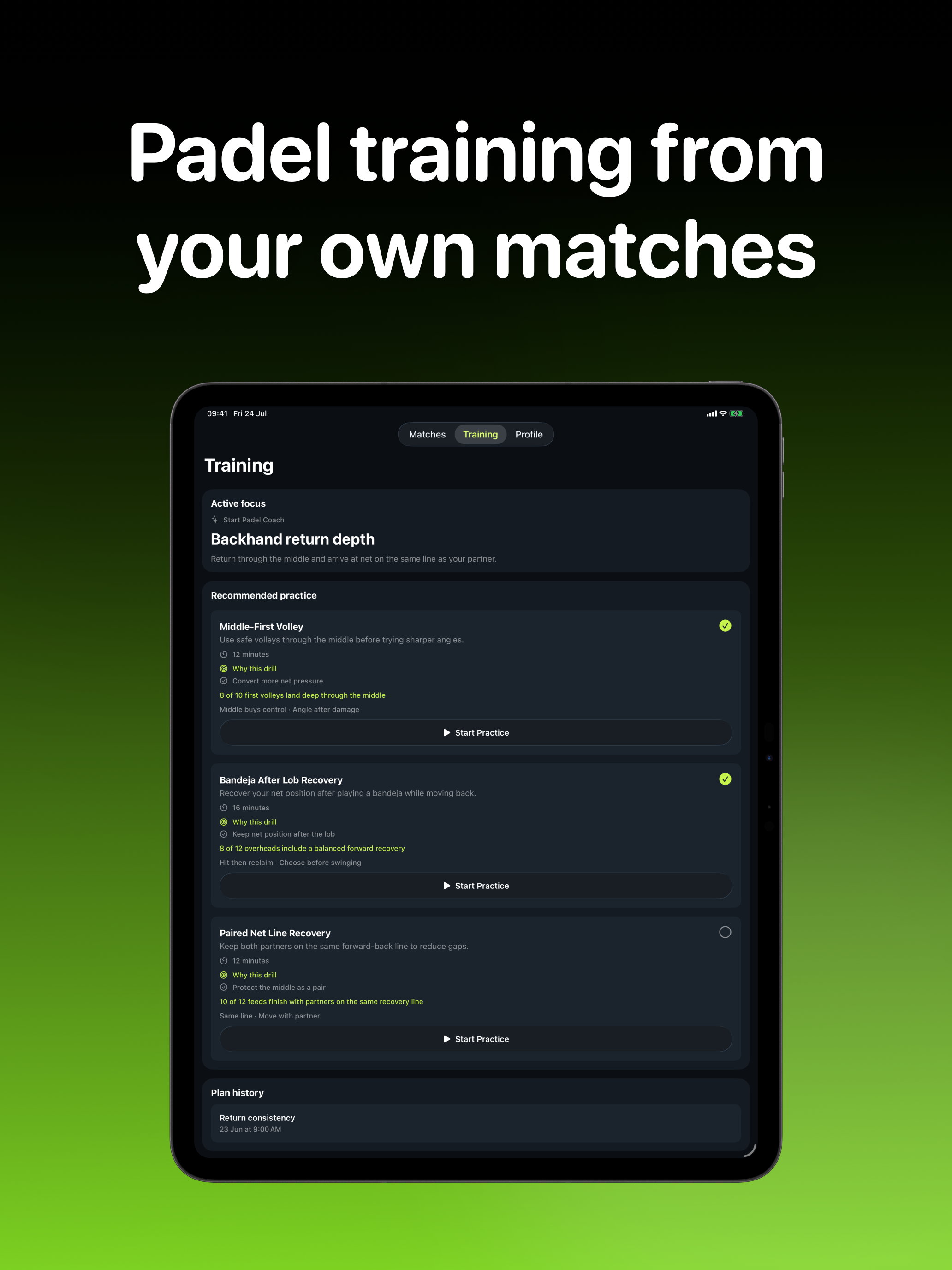 Start Padel: Match Tracker screenshot 10