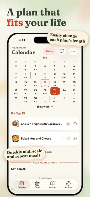Grublist: Recipes & Meal Plan screenshot 3