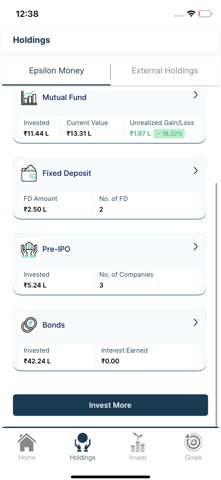 Epsilon Money screenshot
