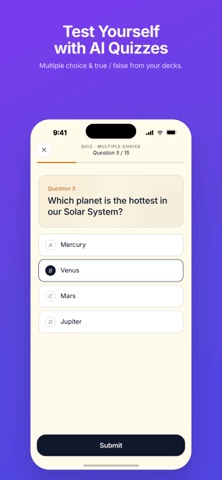 Revio - AI Flashcard Maker Screenshot 4 of 6