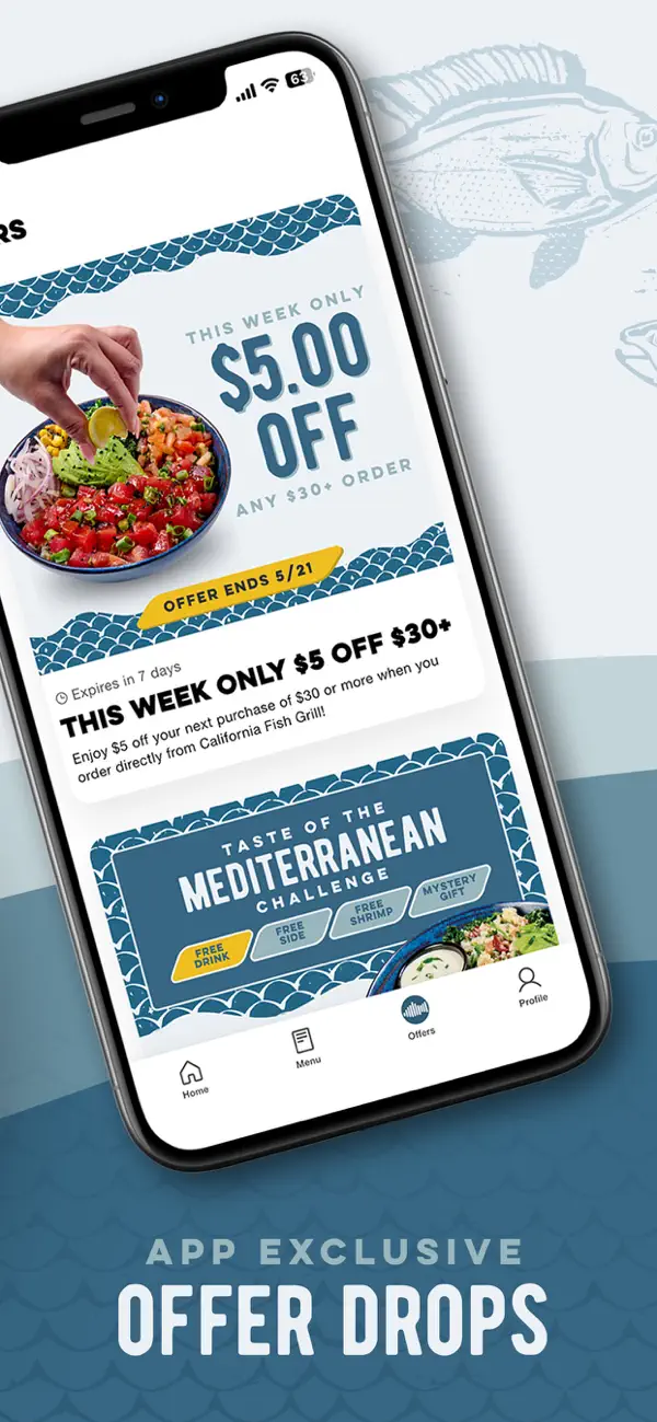 Screenshot #2 pour California Fish Grill Ordering