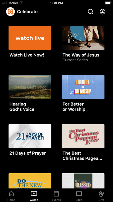 Celebrate Community Church Screenshot