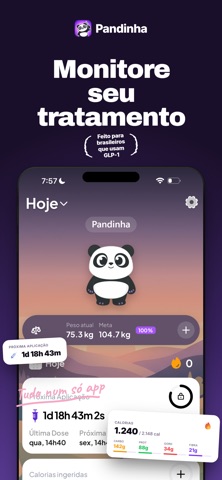 OzemPro: Emagrecer com GLP-1 iPhone screenshot 1