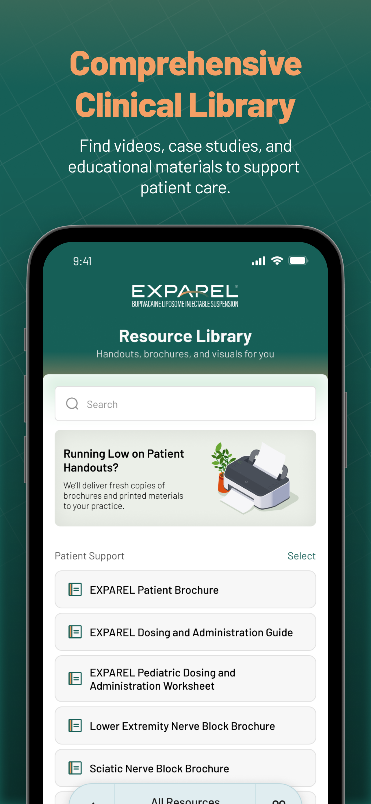 EXPAREL® NOW screenshot 5
