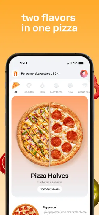 Dodo Pizza Deliveryのスクリーンショット（5/6）